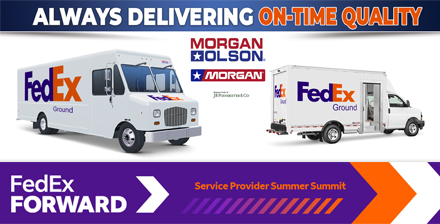 Morgan Olson FEDEX webpost