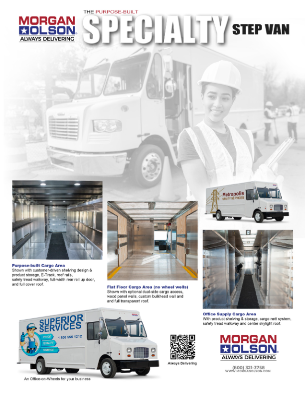 Morgan Olson SPECIALTY Step Van