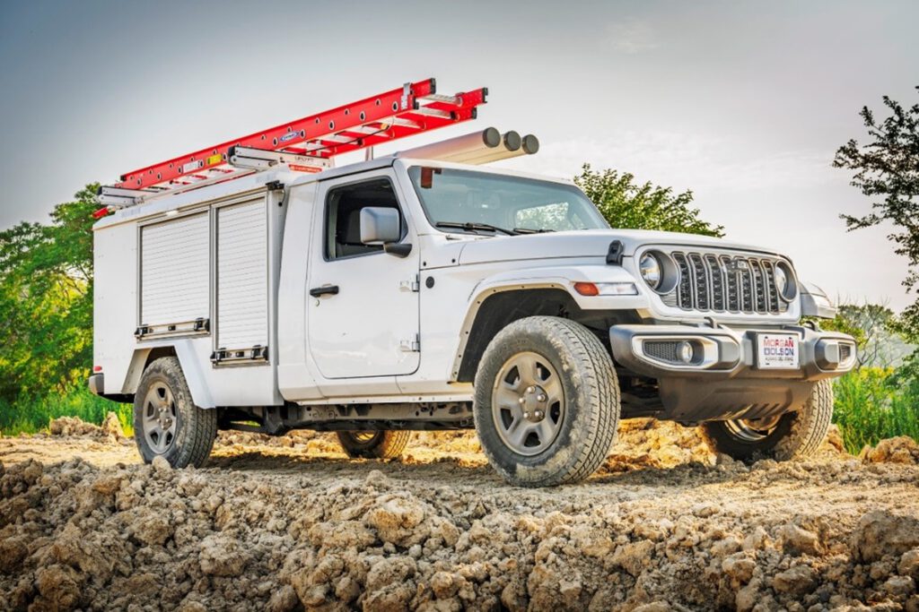 Morgan Olson new postal delivery vehicle Kestrel